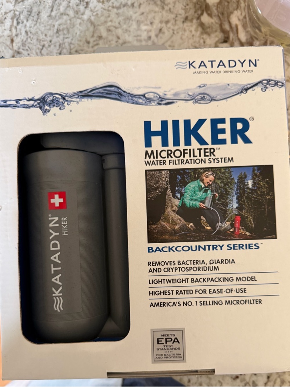 Katadyn Hiker Microfilter Water Filtration System
